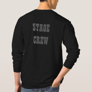 Camiseta T-shirt de Capa longa da tripulação de Palco Cal