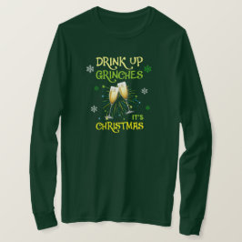 Camiseta T-Shirt de Capa Longa de Natal
