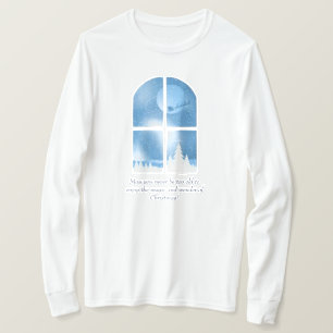 Camiseta T-Shirt de Capa Longa de Natal