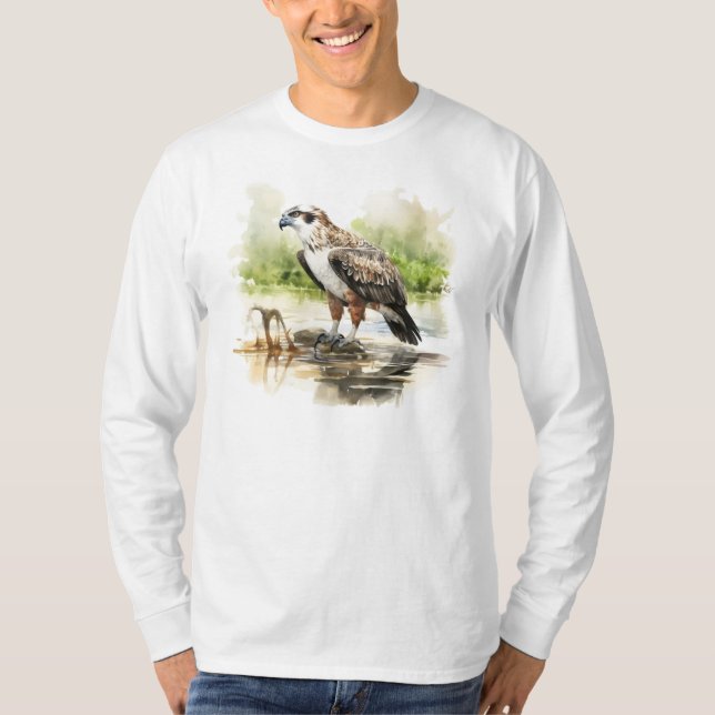 Camiseta T-Shirt de Capa Longa Osprey (Frente)