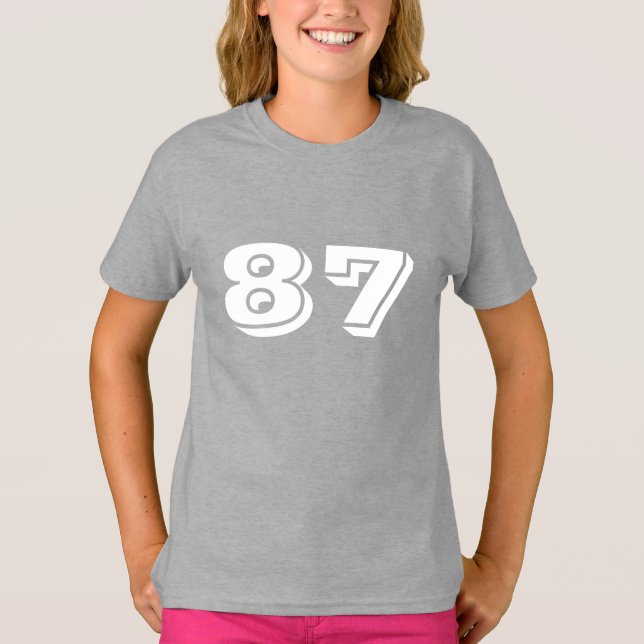 Camiseta T-Shirt de Capa Retrópica Augusta para Crianças (Frente)