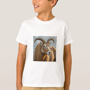 Camiseta T-Shirt* de Caprino do Explorador de Montanha