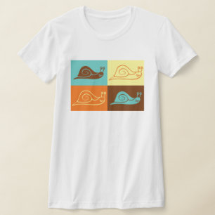 Camiseta T-Shirt de Caracóis
