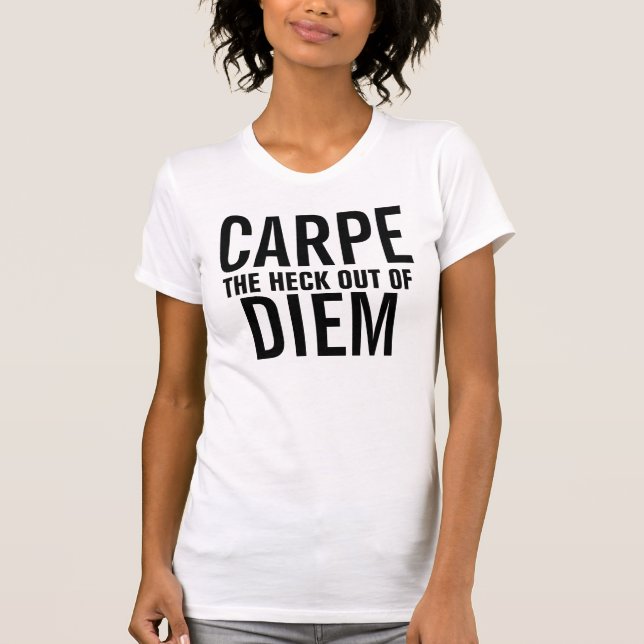 Camiseta T-shirt de CARPE DIEM (Frente)