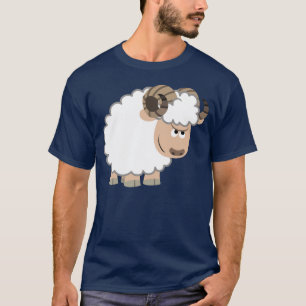 Camiseta T-Shirt de Cartoon Confiante Bonito