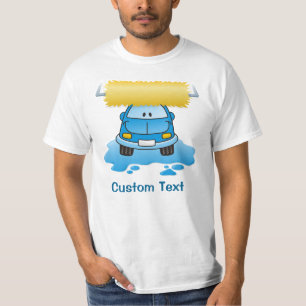 Camiseta T-Shirt de Cartoon de Lavagem