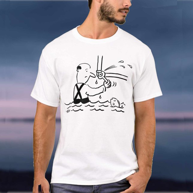 Camiseta T-Shirt de Cartoon de Serviços de Aquecimento e Ca (Criador carregado)
