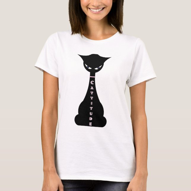 Camiseta T-shirt de Cattitude (Frente)