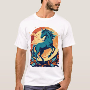 Camiseta t-shirt de cavalo
