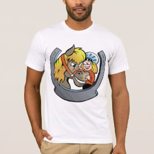 Camiseta T-Shirt De Cavalo E Cavalo