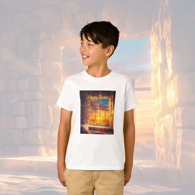 Camiseta T-Shirt de Celebração de Ressurreição da páscoa (Criador carregado)