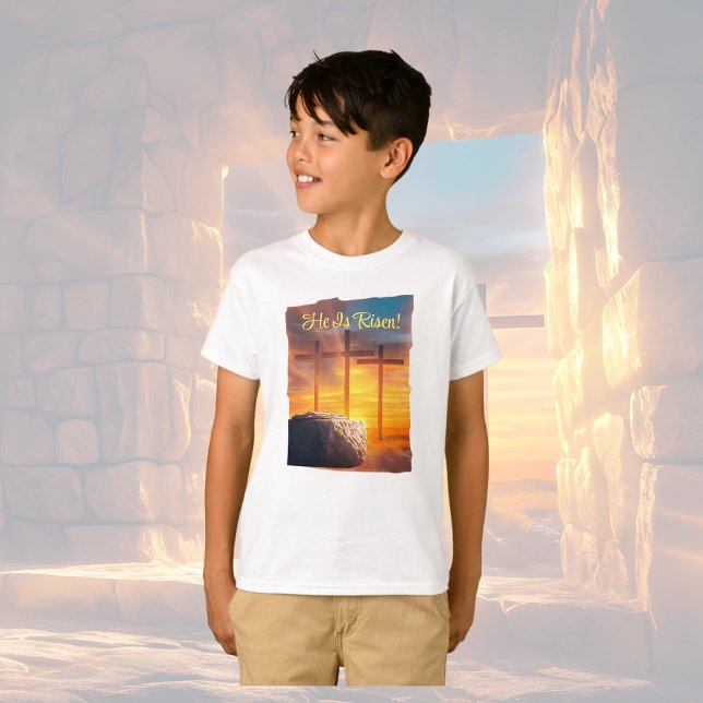 Camiseta T-Shirt de Celebração de Ressurreição da páscoa (Criador carregado)