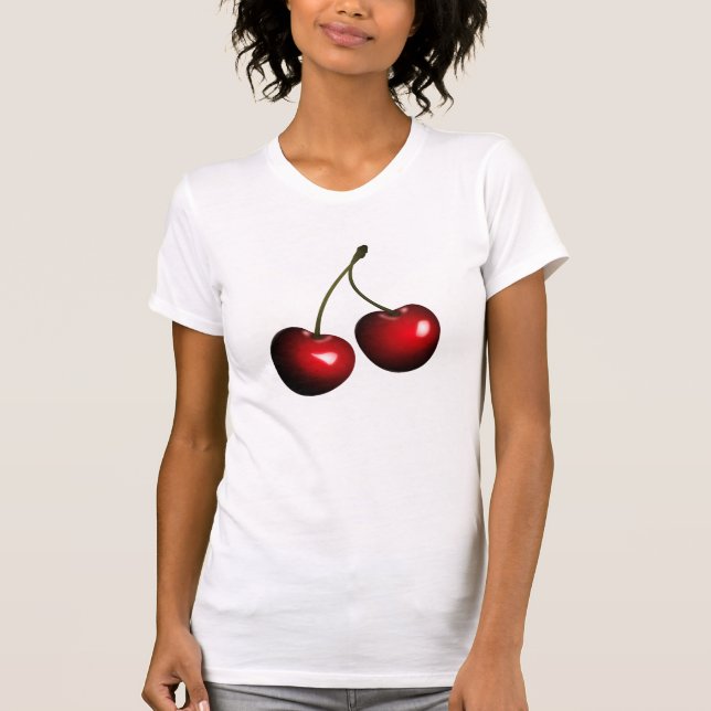 Camiseta T-Shirt de Cereja Doce (Frente)
