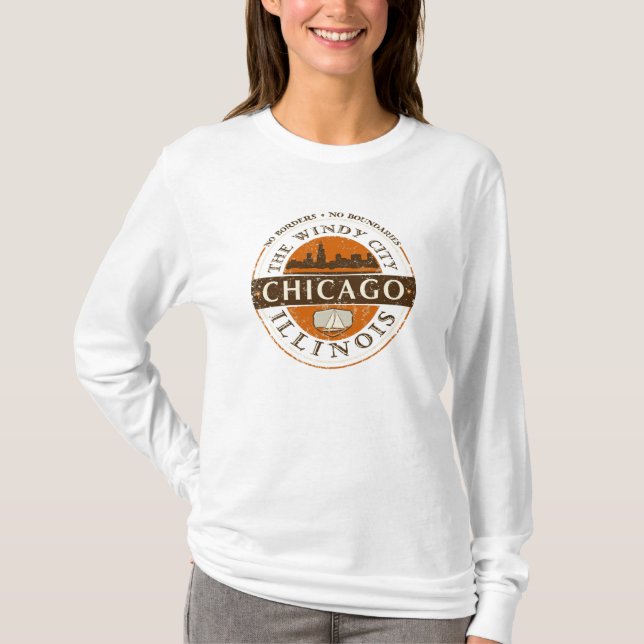 Camiseta T-shirt de Chicago (Frente)