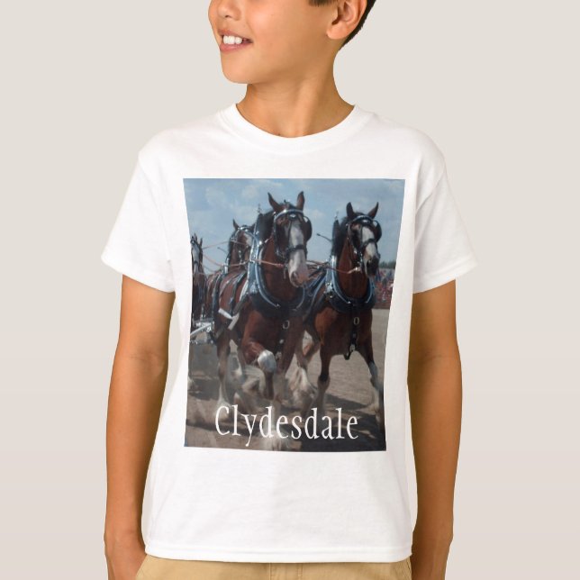 Camiseta T-shirt de Childs Clydesdale (Frente)