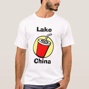Camiseta T-shirt de China do lago