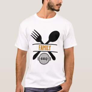 Camiseta T-Shirt de CHURRASCO familiar