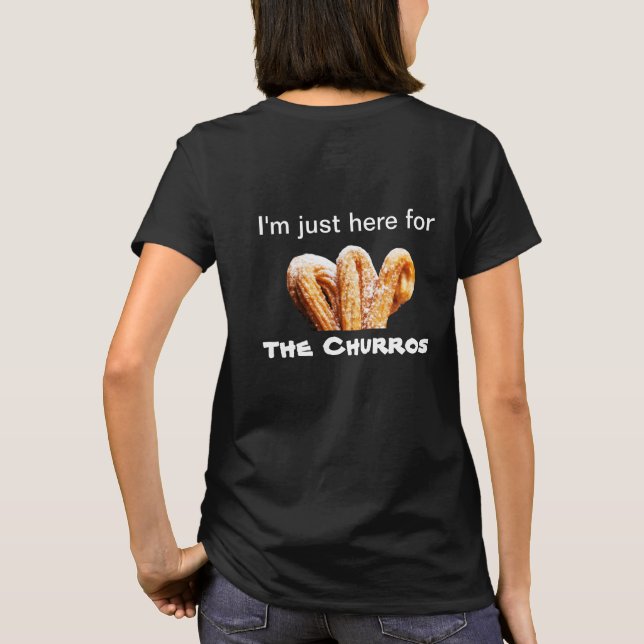 Camiseta T-shirt de Churros (Verso)