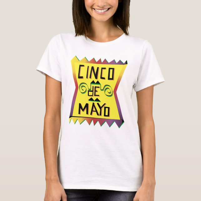 Camiseta T-shirt de Cinco de Mayo (Frente)