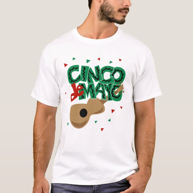 Camiseta T-shirt de Cinco de Mayo (Frente)