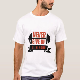 Camiseta t-shirt de citação motivacional