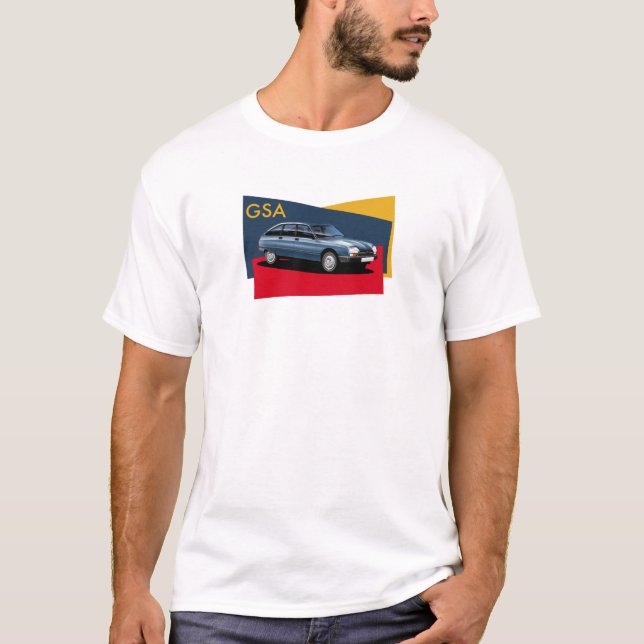 Camiseta T-shirt de Citroen GSA (Frente)