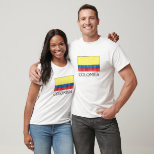 Camiseta T-shirt de Colômbia