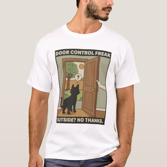 Camiseta T-Shirt de Comando de Portas (Frente)