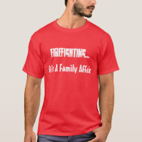 T-shirt de combate ao fogo do provérbio