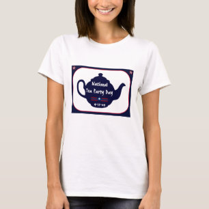 Camiseta T-shirt de Commerative do tea party