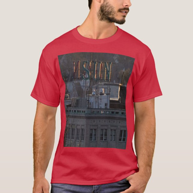 CAMISETA T-SHIRT DE CONSTRUÇÃO DE SOL BAIXO (Frente)