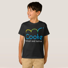 Camiseta T-shirt de Cooke dos MIÚDOS, preto