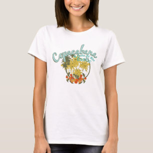 Camiseta T-Shirt de Copacabana, de uso feminino