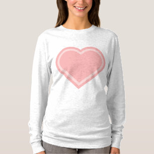 Camiseta T-Shirt de corações grandes