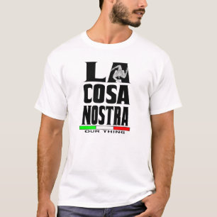 Camiseta T-shirt de COSA NOSTRA do LA (NOSSA COISA)
