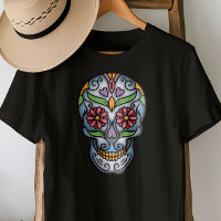 T-Shirt De Crânio De Açúcar