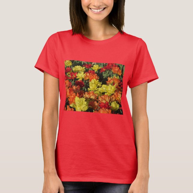 Camiseta T-Shirt de craveiro (vermelho) (Frente)