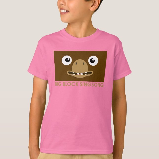 Camiseta T-Shirt De Crianças De Moose BBSS (Frente)