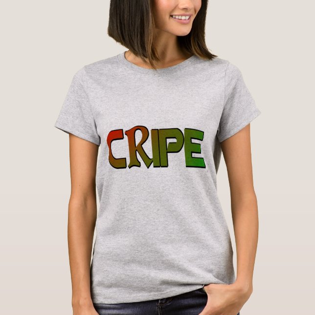 Camiseta T-shirt de Cripe (Frente)