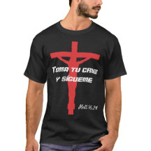t-shirt de cruz Toma tu
