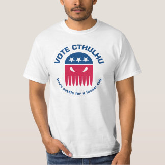 Camiseta T-shirt de Cthulhu do voto