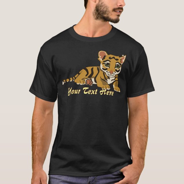 Camiseta T-shirt de Cub de tigre (Frente)