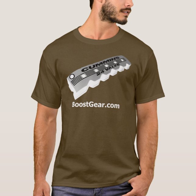 Camiseta T-shirt de Cummins por BoostGear.com (Frente)