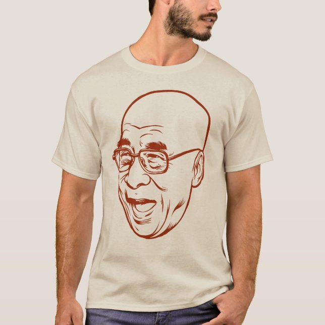 Camiseta T-shirt de Dalai Lama (Frente)