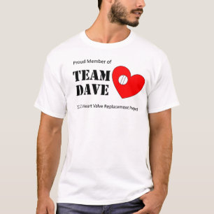 Camiseta T-shirt de Dave da equipe