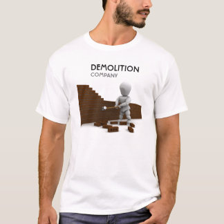 Camiseta T-shirt de Demolição Empresa
