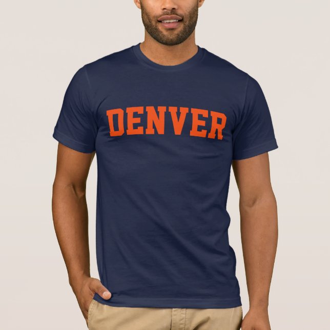 Camiseta T-shirt de Denver (Frente)
