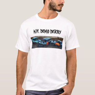 Camiseta T-shirt de DERBY do PROGRAMA DEMONSTRATIVO de N.H