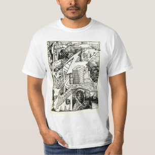 Camiseta T-shirt de desenho "Modern Warfare"