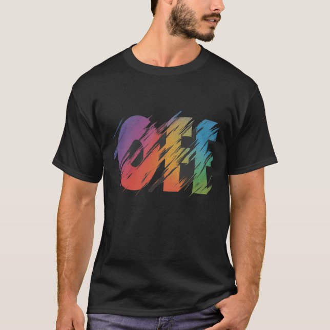 Camiseta T-Shirt de design fora (Frente)